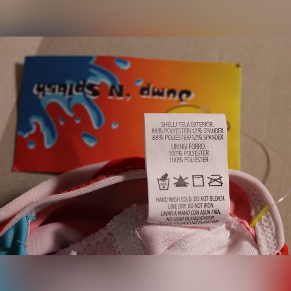 NWT. Red, white, and blue one-piece swimsuit. 12. - Picture 7 of 8